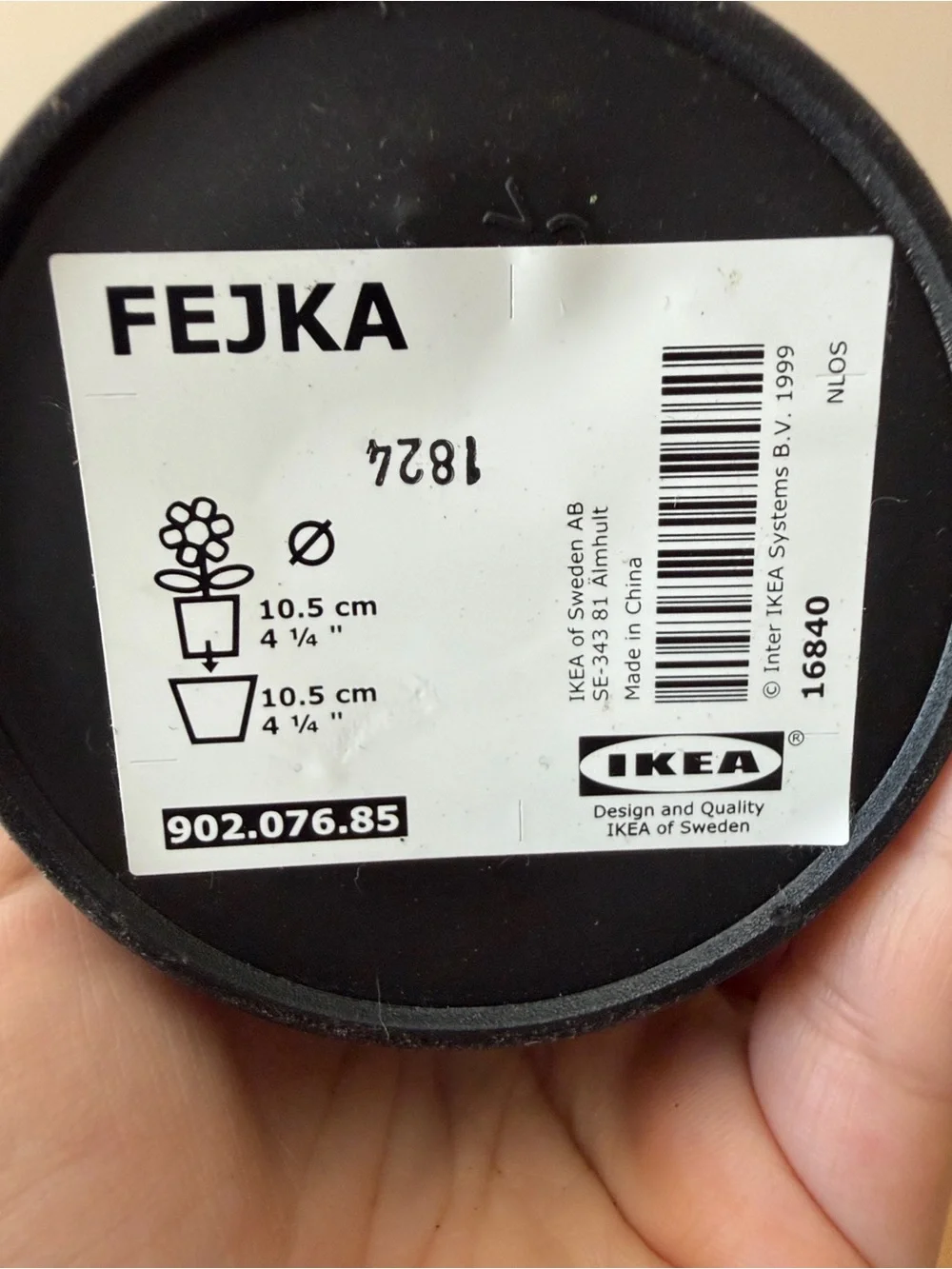 IKEA Fejka Artificial potted plant, indoor/outdoor grass